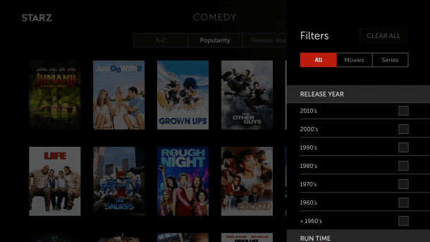 starz-ott-user-experience